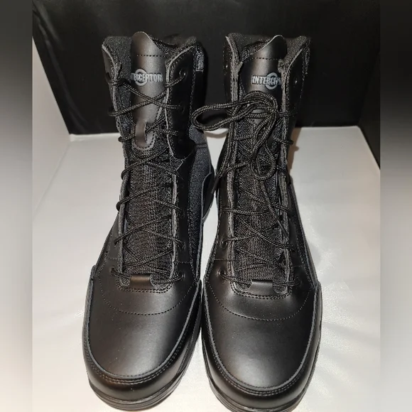 NWOT INTERCEPTOR TACTICAL WORK BOOTS SIZE 13 MENS - Picture 1 of 11